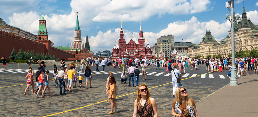 Saint Petersburg And Moscow